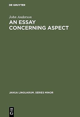 Fester Einband An Essay Concerning Aspect von John Anderson