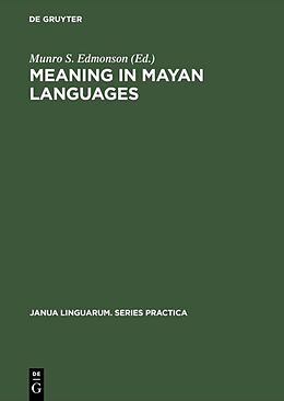 Fester Einband Meaning in Mayan Languages von 