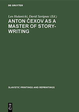 Livre Relié Anton  exov as a Master of Story-Writing de 