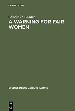 Livre Relié A Warning for Fair Women de Charles D. Cannon