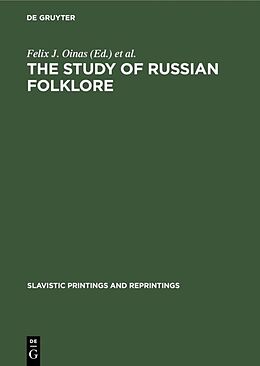 Livre Relié The Study of Russian Folklore de 