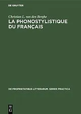Fester Einband La phonostylistique du français von Christian L. van den Berghe