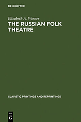 Livre Relié The Russian Folk Theatre de Elizabeth A. Warner