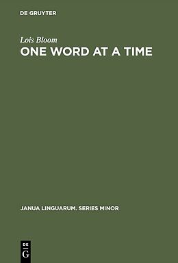 Fester Einband One Word at a Time von Lois Bloom