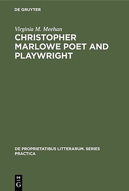Fester Einband Christopher Marlowe Poet and Playwright von Virginia M. Meehan