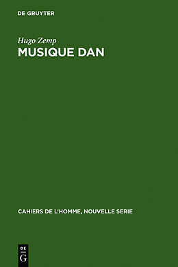Livre Relié Musique Dan de Hugo Zemp