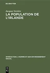 Fester Einband La population de l'Irlande von Jacques Verrière