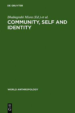 Livre Relié Community, Self and Identity de 