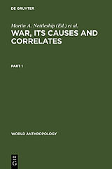 Livre Relié War, its Causes and Correlates de 