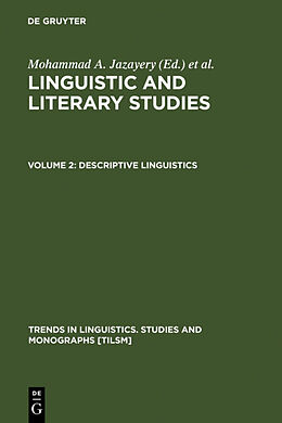 Livre Relié Descriptive Linguistics de 