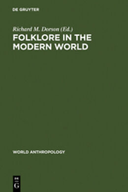 Livre Relié Folklore in the Modern World de 