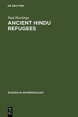 Livre Relié Ancient Hindu Refugees de Paul Hockings