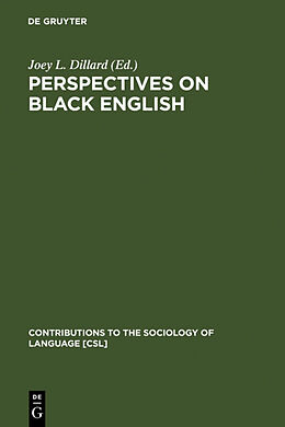 Livre Relié Perspectives on Black English de 