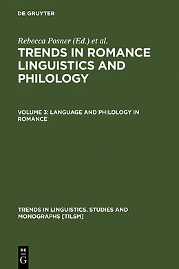 Fester Einband Language and Philology in Romance von 