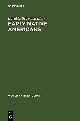 Livre Relié Early Native Americans de 