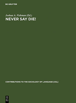 Livre Relié Never Say Die!, 2 Teile de 