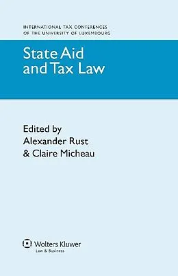 E-Book (epub) State Aid and Tax Law von Alexander Rust