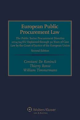 E-Book (pdf) European Public Procurement Law von Constant de Koninck, Thierry Ronse