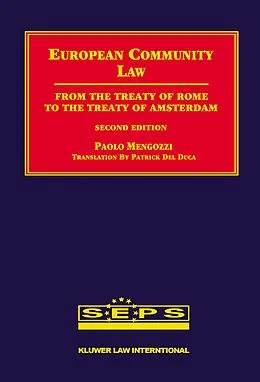 E-Book (pdf) European Community Law von Paolo Mengozzi
