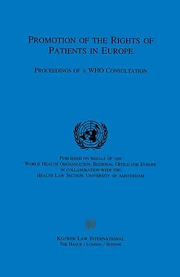 E-Book (pdf) Promotion of the Rights of Patients in Europe von World Health Organization