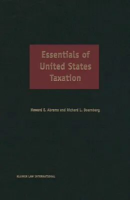 E-Book (pdf) Essentials of United States Taxation von Howards E. Abrams, Richard L. Doemberg