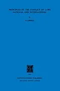 E-Book (pdf) Principles of the Conflict of Laws National and International von K. Lipstein