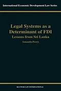 E-Book (pdf) Legal Systems as a Determinant of Foreign Direct Investment von Amanda Perry