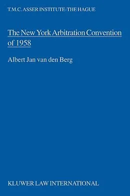 E-Book (pdf) New York Arbitration Convention of 1958 von Albert Jan Van Den Berg