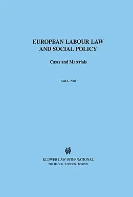 E-Book (pdf) European Labour Law and Social Policy von Alan C. Neal