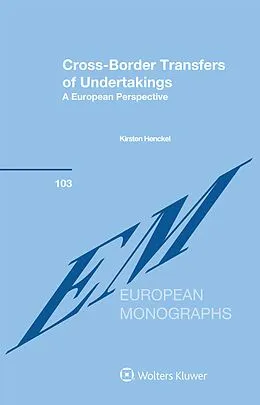 ePUB Cross-Border Transfers of Undertakings von Kirsten Henckel