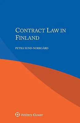 E-Book (epub) Contract Law in Finland von Petra Sund-Norrgard
