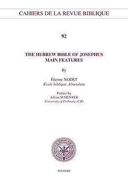 E-Book (pdf) Hebrew Bible of Josephus von E. Nodet