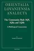 E-Book (pdf) Community Rule 1QS, 1QSa and 1QSb von T. Muraoka