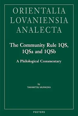 E-Book (pdf) Community Rule 1QS, 1QSa and 1QSb von T. Muraoka