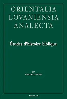 E-Book (pdf) Etudes d'histoire biblique von E. Lipinski