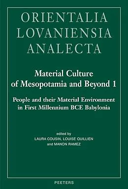 E-Book (pdf) Material Culture of Mesopotamia and Beyond 1 von Peeters Publishers