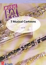 Johan Nijs Notenblätter 7 Musical Cartoons for 3 flutes
