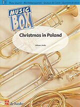William J. Bellis Notenblätter Christmas in Poland for brass quartet