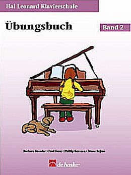 Barbara Kreader Notenblätter Klavierschule Band 2 Übungsbuch