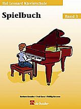 Barbara Kreader Notenblätter Klavierschule Band 3 Spielbuch