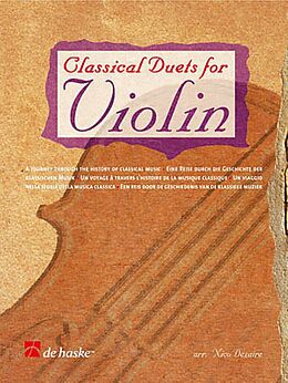  Notenblätter Classical Duets for Violin