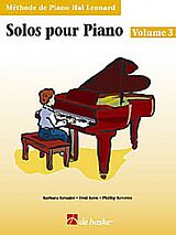 Barbara Kreader Notenblätter Méthode de piano Hal Leonard vol.3 - Solos pour piano (frz)