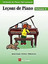 Kartonierter Einband Piano Lessons Book 4 - French Edition: Hal Leonard Student Piano Library von Fred Kern, Barbara Kreader, Phillip Keveren