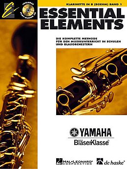 Kartonierter Einband Essential Elements 01 für Klarinette Boehm von 