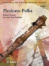 Johann (Sohn) Strauss Notenblätter Pizzicato-Polka für 4 Blockflöten