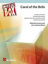 Mykola Leontovych Notenblätter Carol of the Bells für 4-stimmiges