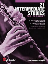 Paula Crasborn-Mooren Notenblätter 21 intermediate Studies for clarinet