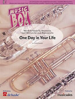 Sam Watters Notenblätter One Day in your life for wind quartet