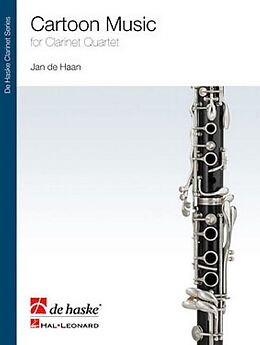 Jan de Haan Notenblätter Cartoon Music für 3 Klarinetten und