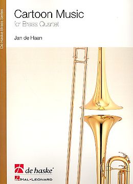 Jan de Haan Notenblätter Cartoon Music für 2 Trompeten